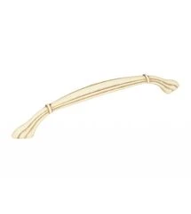 Ручка скоба Gamet UR51-0128-L45 кремовий матовий із золотою патиною, Колір: Крем, Міжц. відстань: 128
