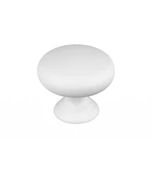 Ручка кнопка Gamet GN13-R240-PL Soft Touch білий, Колір: Білий