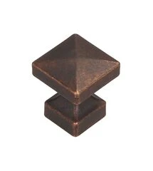 Ручка кнопка Gamet GR47-GPM25 патинована матова мідь, Колір: Патинована матова мідь