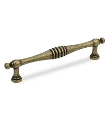 Ручка рейлінгова Virno Antique 634/128 патинована бронза, Колір: Бронза, Міжц. відстань: 128