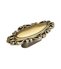 Ручка кнопка Virno Style Antique 280 античная бронза, Межц. расстояние: Точка
