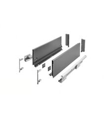 GTV AXIS PRO графит L-350 мм H-168 мм высокий (4) PB-AXISPRO-KPL350C, Колір: Графит, Длина, мм: 350, Висота, мм: 168