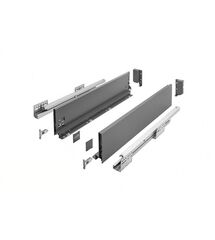 GTV AXIS PRO графит L-400 мм H-120 мм средний (4) PB-AXISPRO-KPL400B, Колір: Графит, Длина, мм: 400, Висота, мм: 120