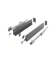 GTV AXIS PRO графит L-450 мм H-86 мм низкий (4) PB-AXISPRO-KPL450A, Колір: Графит, Длина, мм: 450, Висота, мм: 86