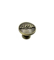 Ручка кнопка GTV ARDEA античное золото GZ-ARDEA-1-09, Межц. расстояние: Точка