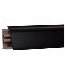Бортик Korner LB38.1 Черный матовый 6051 (акс.459) L-4200 мм, Цвет Бортика: Черный матовый