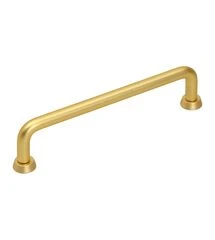Ручка скоба Gamet US18-128-G33-G33 128мм матовое золото, Колір: Золото матовое, Межц. расстояние: 128