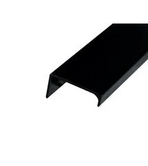Ручка-профиль DV-002 L-3,95м BKLM черный ДС СтандартЛайн, Колір: Черный, Межц. расстояние: 3950