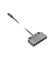 Конектор GTV LED-розпр. 6 гнізда, кабель 2м, роз'єм Mini AMP LZ-AKZ612-10N