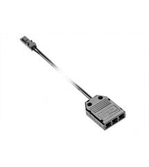 Конектор GTV LED-розпр. 3 гнізда, кабель 2м, роз'єм Mini AMP LZ-AKZ312-10N