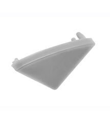 Заглушка GTV для углового LED профиля серый PA-ZASGLAXKT-00