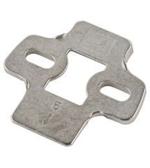 Планка клиновидная 5° для монтажных планок Sensys, цинк (9072533) Hettich, Колір: Цинк