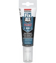 Клей-герметик FIX ALL, 125 мл, белый
