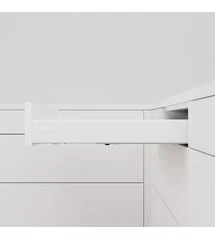 Комплект Tandembox Antaro L=550мм,  висота N (82,5мм), білий, Висота ящика, мм: 82.5, Колір: Білий, Довжина, мм: 550