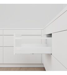 Комплект Tandembox Antaro L=550мм, висота D (224мм), білий, Висота ящика, мм: 224, Колір: Білий, Довжина, мм: 550