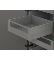 Комплект MERIVOBOX, NL=450 мм, висота Е з Boxcap (внутрішній), BLUMOTION, OG-M (оріон сірий)