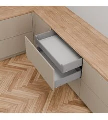 Комплект MERIVOBOX, NL=350 мм, висота K (внутрішній), BLUMOTION, IG-M (індиум сірий)