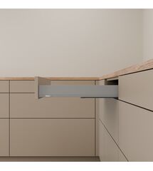 Комплект MERIVOBOX, NL=500 мм, висота N, BLUMOTION, IG-M (індиум сірий)