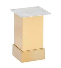 Опора регулируемая Kare Duz 4*4*8 см матовое золото, Колір: Золото, Висота, мм: 80