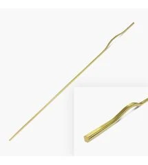 Ручка Bravo Long Twist 1200 мм, брашоване золото, Колір: Золото, Міжц. відстань: 1060
