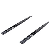 Напрямна телескопічна SO-CLASS SOFT CLOSE BLACK L-400 мм Н-46 мм, Довжина, мм: 400