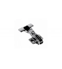 Петля GTV SilentoPro 3D Black напівнакладна гідравлічна + оп. планка Н=0 clip-on, Вид петлі: Напівнакладна, Колір: Чорний