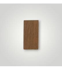 Ручка меблева PLATO 15-64-02, Колір: Полісандр, Міжц. відстань: 64