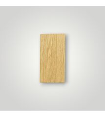 Ручка меблева PLATO 15-64-01, Колір: Дуб, Міжц. відстань: 64