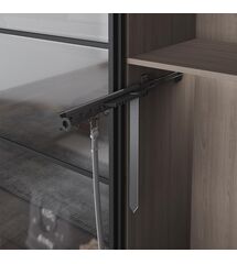 Держатель галстуков и ремней 85x460x90, антрацит, S-6544-A, Starax