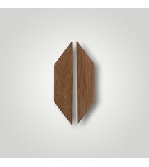 Ручка меблева DIAMOND 02-32, Колір: Полісандр, Міжц. відстань: 32