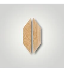 Ручка мебельная DIAMOND 01-64, Колір: Дуб, Межц. расстояние: 64