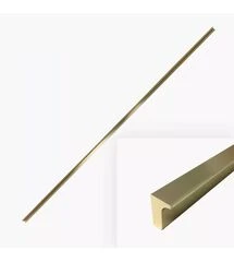 Ручка Bravo Long A золото браш 1200 мм, Колір: Золото браш, Ширина, мм: 13, Міжц. відстань: 1056