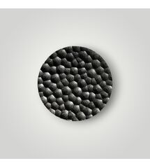 Ручка меблева BUTTON-02-180-03, Колір: Вугілля, Діаметр, мм: 180, Міжц. відстань: 96
