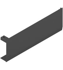 Заглушка на силовий механізм для AVENTOS HF/HS/HL top, гладка, права, темно-сірий, Сторона кріплення: Права, Колір: Темно-сірий