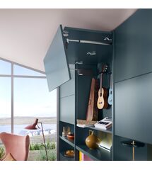 Комплект AVENTOS HF top механізм F28, важіль F35, ВК 600-910 мм (без заглушок), Розмір фасаду, мм: 28/35
