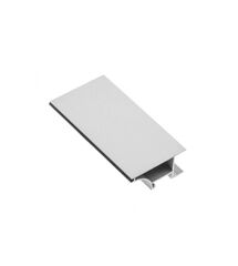 Профиль GTV LED торцевой 3 м для плиты 18 мм PA-GLAXWN3M-AL, алюминий  (без уплотнителя), Толщина ДСП, мм: 18, Колір: Алюминий, Длина, мм: 3000