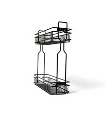 Kapro SPARK 3D 200 мм, левое, черный (на скрытых направляющих), Linken System, Сторона кріплення: Ліва, Наружный размер секции, мм: 200, Колір: Черный