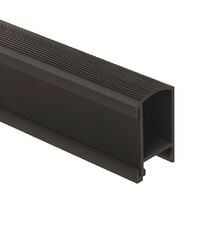 Профиль LED LUMINO прямоугольный светодиодный алюм., чёрный матовый L=3000 мм, Rejs, Колір: Черный, Длина, мм: 3000