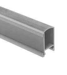 Профіль LED LUMINO прямокутний світлодіодний алюмінійL=3000 мм, Rejs, Колір: Алюміній, Довжина, мм: 3000