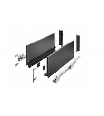 GTV AXIS PRO черный L-500 мм H-200 мм высокий (4) PB-AXISPRO-KPL500D2, Колір: Черный, Длина, мм: 500, Висота, мм: 200