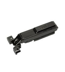 Петля Clip-On, 95°, для алюминевого профиля, накладная, без пружины, чёрный, 3D Muller profi line