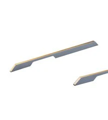 Ручка профільна DL 9355/480 GR/ChSl Графіт/Золото Рифлене ДС, Колір: Графіт/Золото Рифлене, Міжц. відстань: 448