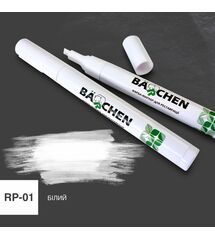 Краска-маркер Barchen 01, белый, Цвет косметики: Белый