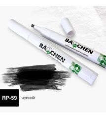 Краска-маркер Barchen 59, черный, Цвет косметики: Черный