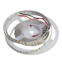 LED-стрічка 2835 SMD, 120 LEDs/m, 9.6W, 24V, IP20, холодне світло, 6000К, Колір світла: Холодний, Напруга, В: 24
