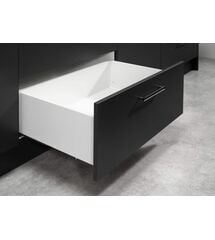 Комплект висувних шухляд Matrix Box S Slim 2.0 до 35 кг із доводчиком 199 х 550 мм білий, Колір: Білий, Довжина, мм: 550, Висота, мм: 199