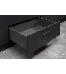 Комплект висувних шухляд Matrix Box S Slim 2.0 до 35 кг з доводчиком 199 х 550 мм антрацит, Колір: Антрацит, Довжина, мм: 550, Висота, мм: 199