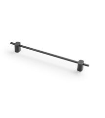 Мебельная ручка STRAW, Чёрный мат С-192мм L-236мм