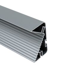 Профіль GOLA горизонтальний LED Ferro Fiori, L=4100 мм, тип L/С, алюміній, Колір: Алюміній, Довжина, мм: 4100