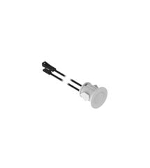 Регулируемый кнопочный переключатель W01, 12V, max.36W, fi14, белый, Цвет: Белый